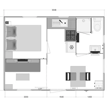 Kamp alanı 4 Etoiles - Piscine - Ccbbiai Saint-Trojan-les-Bains